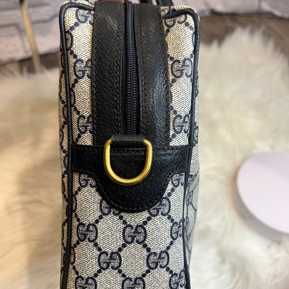 NEW ARRIVAL: Gucci Vintage GG Sherry Line Hand Bag PVC - Picture 5 of 17